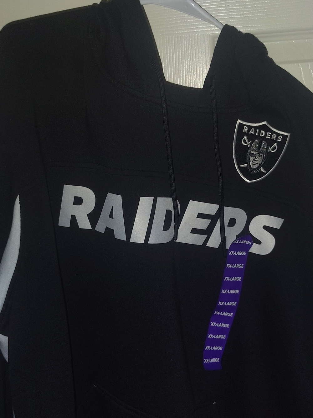 Riders Hoodie with White Raiders Logo